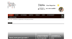 Desktop Screenshot of linamagazine.com